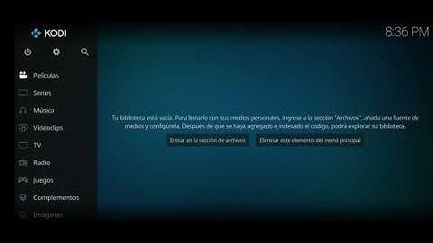 ERROR DE DEPENDENCIAS EN KODI