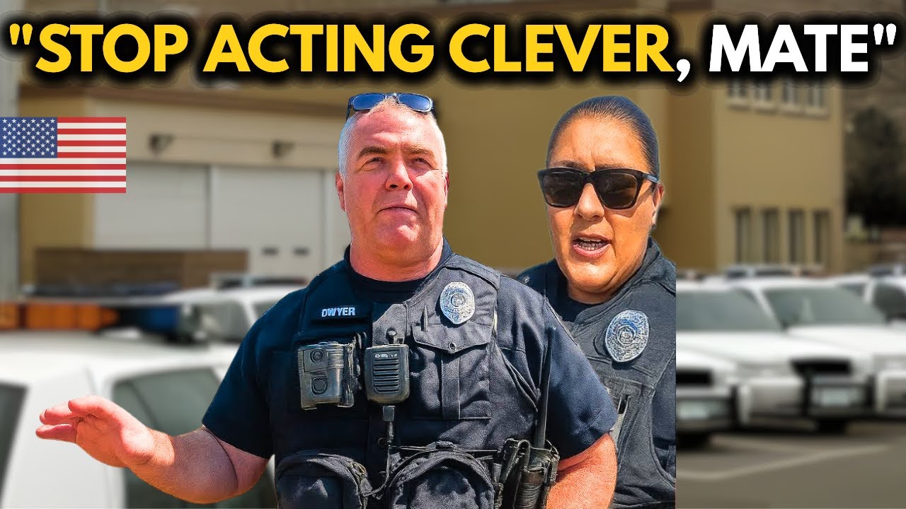 Высокомерный полицейский проинструктирован о законах о публичной фотосъемке — аудитор скрывает св...