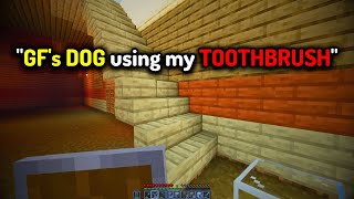 reading the MOST personal reddit story drama and playing minecraft