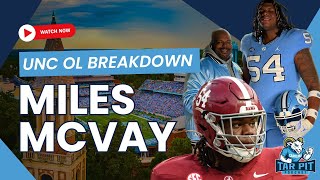 Part Six: Miles McVay | Breaking Down the UNC Offensive Line Room