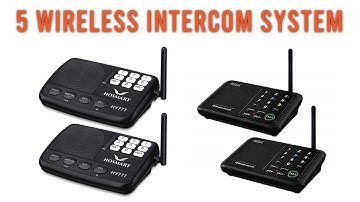 Intercom System : Top 5 Best Wireless Intercom System Reviews