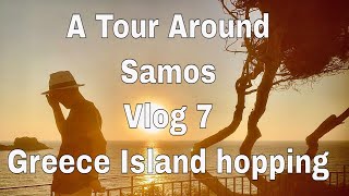 Samos Greece Vlog - 2 days exploring Samos Greece, leading up to Potami Beach Sunset, Samos