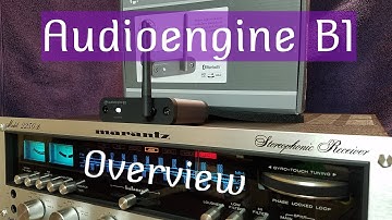 Audioengine B1 High-Fidelity Bluetooth receiver. OVERVIEW