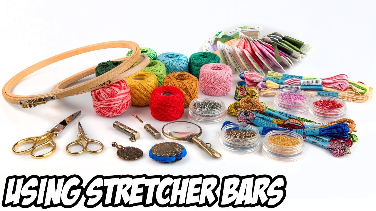 Cross Stitch 101: Using Stretcher Bars