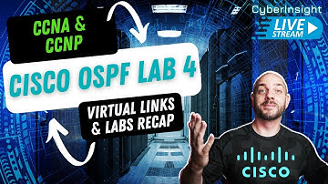 The Most Electrifying Cisco OSPF Lab 4 | CCNA 200-301 CCNP ENCOR 350-401