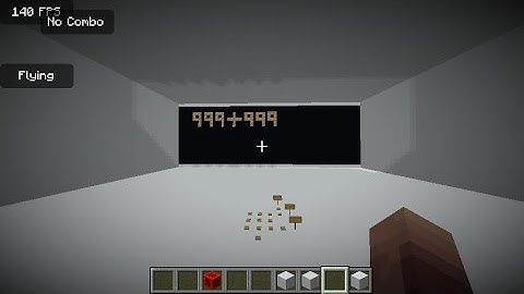 Working binary to DECIMAL calculator in VANILLA Minecraft with display and number pad.