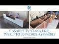 Meble furniture evora tv stand assembly casares tv stand for tvs up to 76 assembly