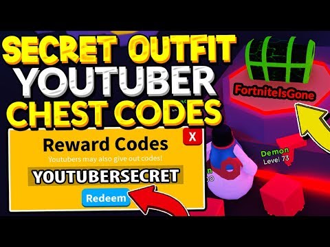 Secret Costume Chest Update Codes In Halloween Simulator Secret Codes Roblox Youtube - donate robux chest roblox