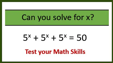 Can you solve this Exponential equation? Maths Olympiads question