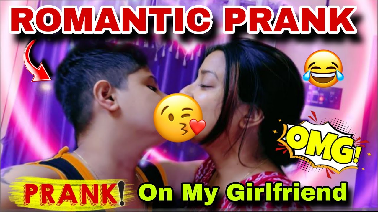ROMANTIC PRANK ON MY GIRLFRIEND ❤️🥰🌈 Epic Reaction 🤣😂 #pranks #prankvideo