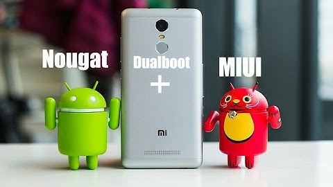 Dualboot Redmi Note 3 Nougat  [MIUI+Custom rom]
