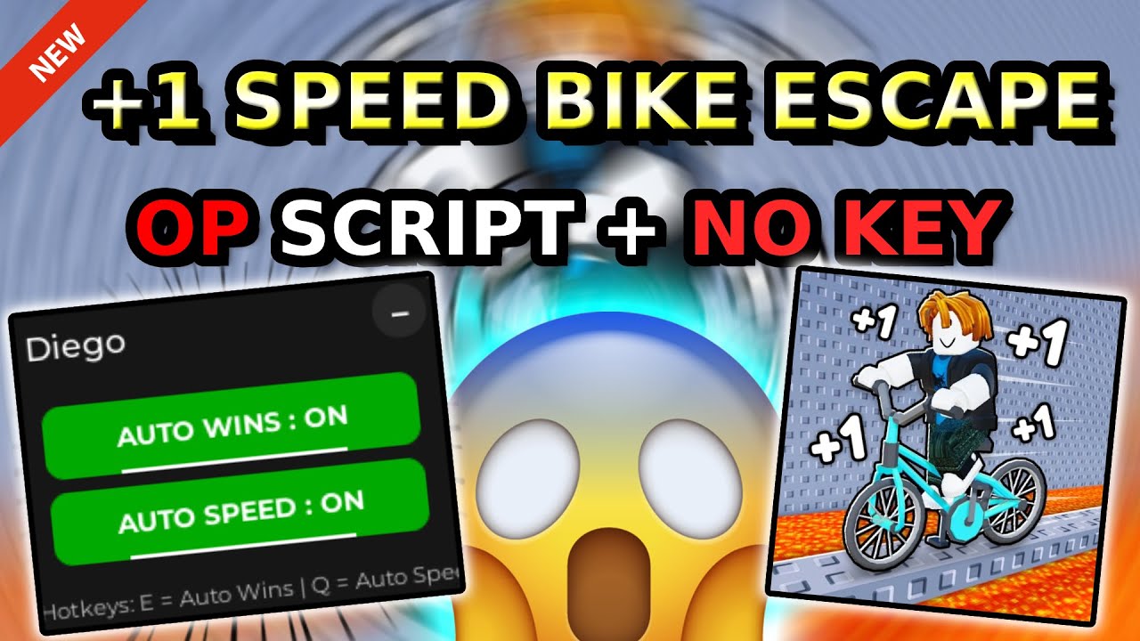 *НОВИНКА* Скрипт для побега на мотоцикле со скоростью +1 (Автоматическая победа на ферме, автомат...