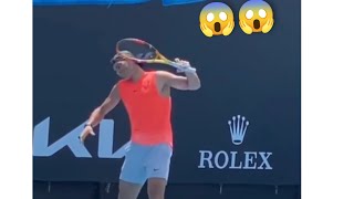 Rafael Nadal Racket Smash? Yes it does exist in AO22 😱| Angry Moments