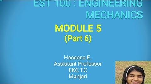 Simple harmonic motion Theory and Problem | module 5 part 6|