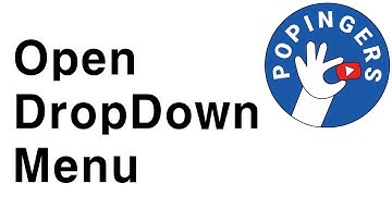 [Excel Master Shortcut keys] Open Drop Down Menu