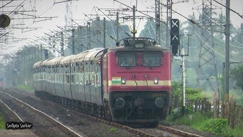 4 in 1 Howrah + Sealdah Main line trains Diverted via Howrah - Barddhaman Chord line