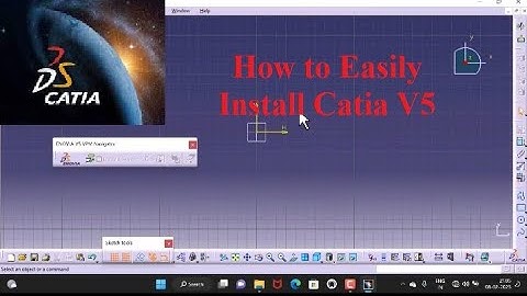 How to easily install CATIA V5 R20/21 #CATIA #Easily #Installation