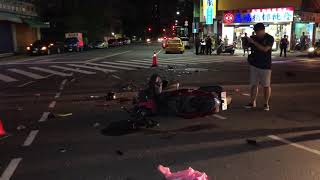 機車與計程車發生車禍　酒駕騎士父女3人1死1命危