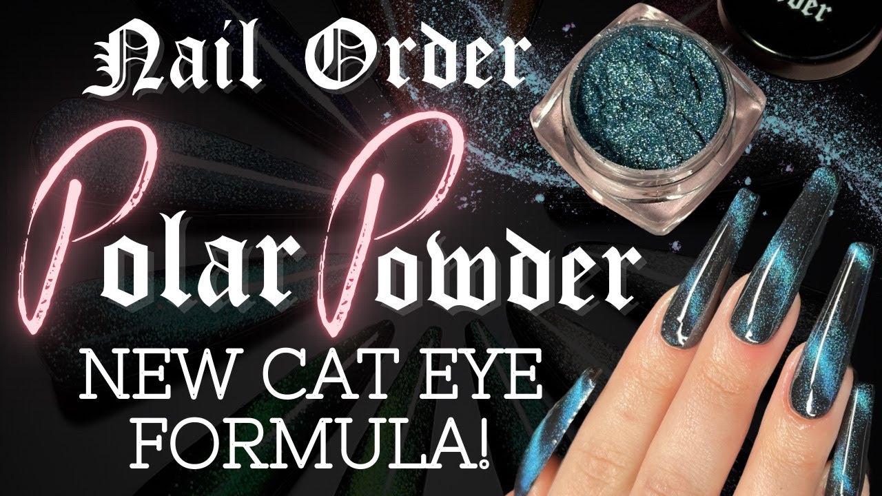 Introducing Polar Powder 🧲 The new cat-eye Nail Art you NEED!!