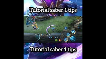 Tutorial saber 1 tips 😅🤣 #yt #ytchannel #shabgamingtv #mobilelegends #tutorial #saber #1tips #fyp