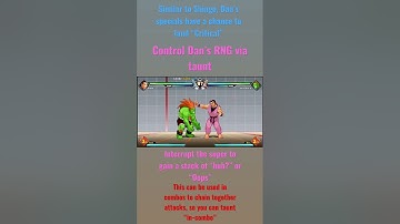 Dan’s new mechanic! #ikemengo #fgc #2d #fightinggamecommunity #2dee4ever #fightinggame #pixelart