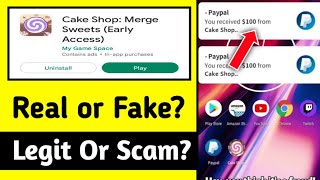 Cake Shop Merge Sweets Game Review - Cake Shop Merge Sweets Payment Proof? - Cake Shop Real Or Fake screenshot 2