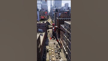 Mysterious Spider-Man Swinging Through New York City