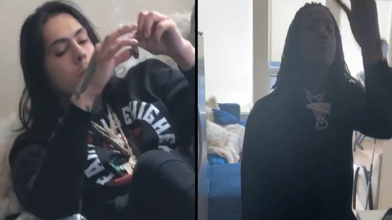 Rico Recklezz And Peso Peso In LA Smoking Big Gas