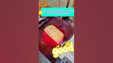 Forging Descaling Machine Forge Scale Surface Cleaning Effect