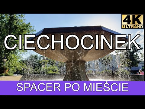 Ciechocinek 4K - Poland walking tour