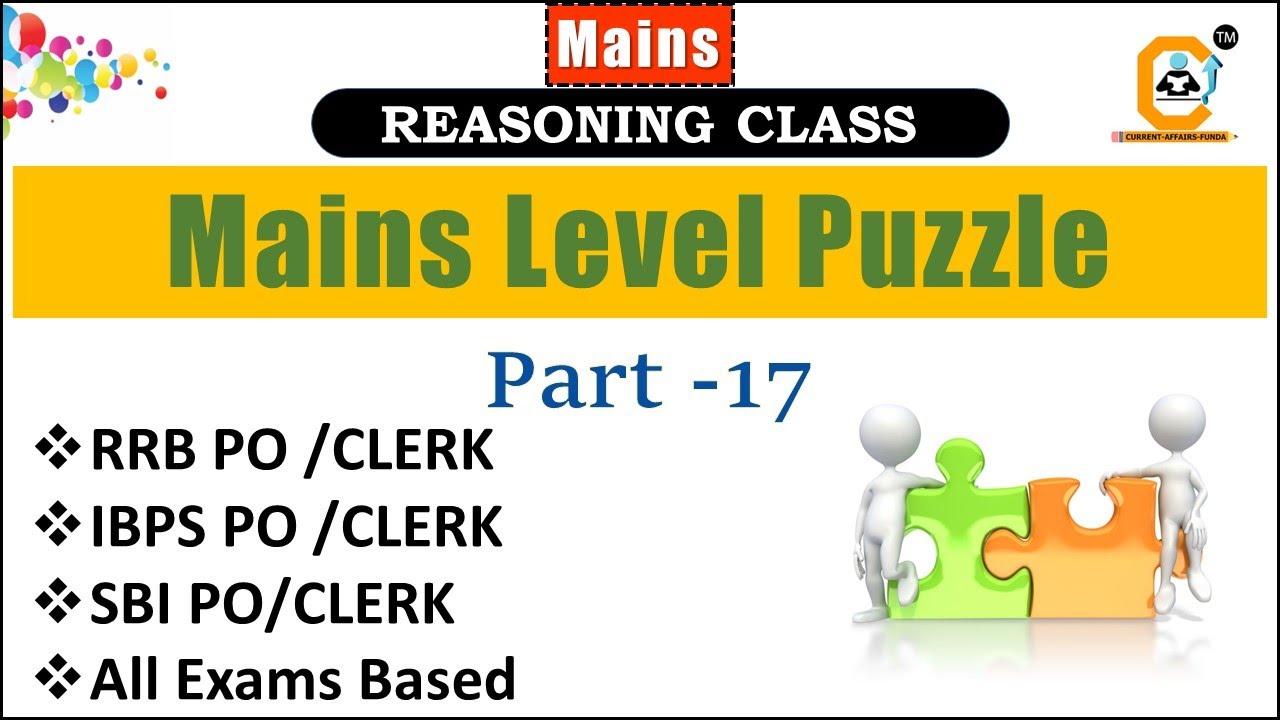 MAINS LEVEL 👉 Flat and Floor Based Puzzle Mains level Puzzle Part