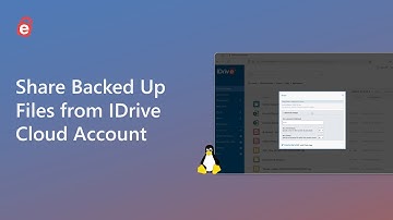 How to Share Backed Up Files/Folders from IDrive Cloud Account | IDrive Online Restore