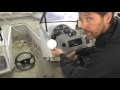 Installing HyDrive hydraulic steering in a boat