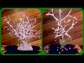 Como hacer un arbolito de Navidad con nieve artificial / How to make a Christmas tree with fake snow