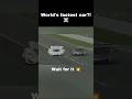World's fastest car ☠️ is this one!? #automobile #viral #edit #car #ferrari  #formula1