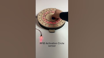 RFID Activation Circle sensor #escaperoomsupplier #escaperoompuzzle #escaperoom #puzzles #asmr