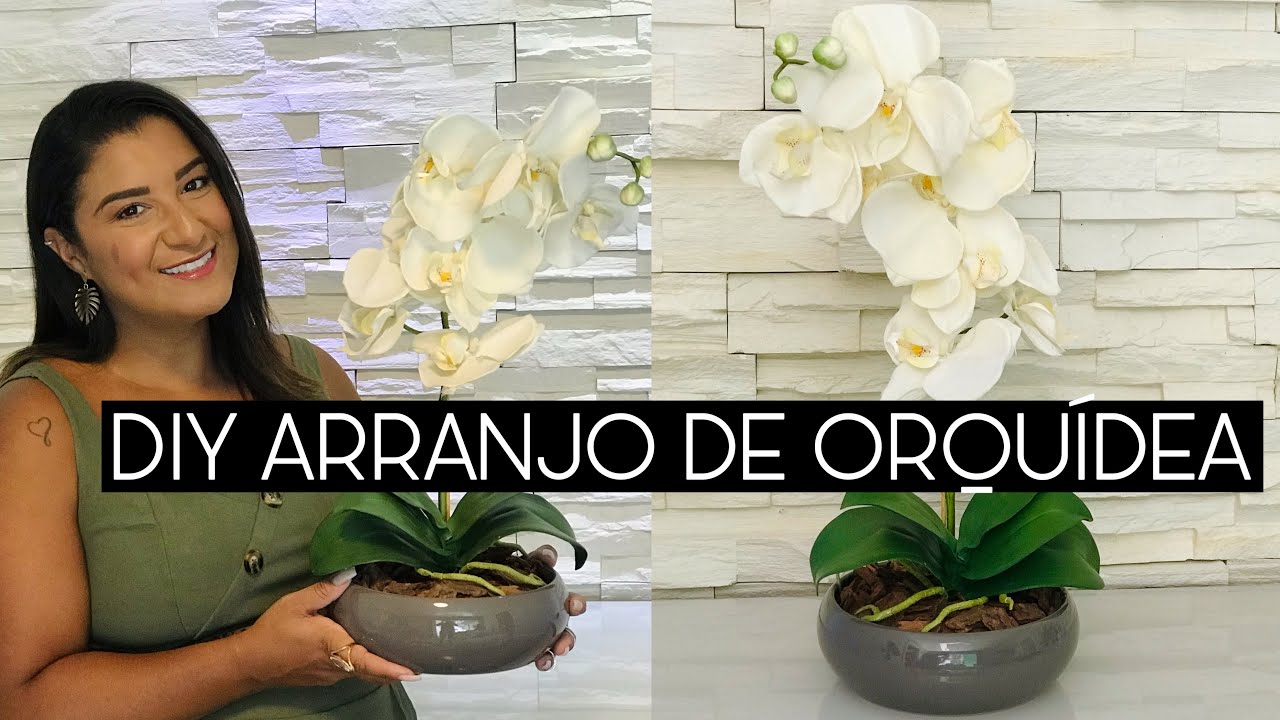 ARRANJO DE FLORES ORQUÍDEA ARTIFICIAL SIMPLES E FÁCIL DE FAZER #ORQUÍDEA  #Arranjodefloresartificiais - thptnganamst.edu.vn