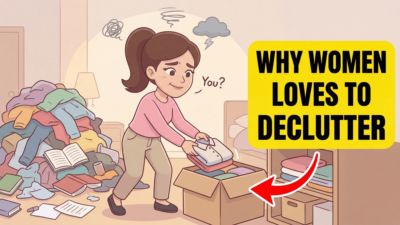 Psychology of Women Who Declutter When They’re Emotionally Overwhelmed