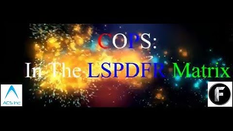 Cops In The LSPDFR Matrix, Live Episode 76, A Patrol Like The Soprano