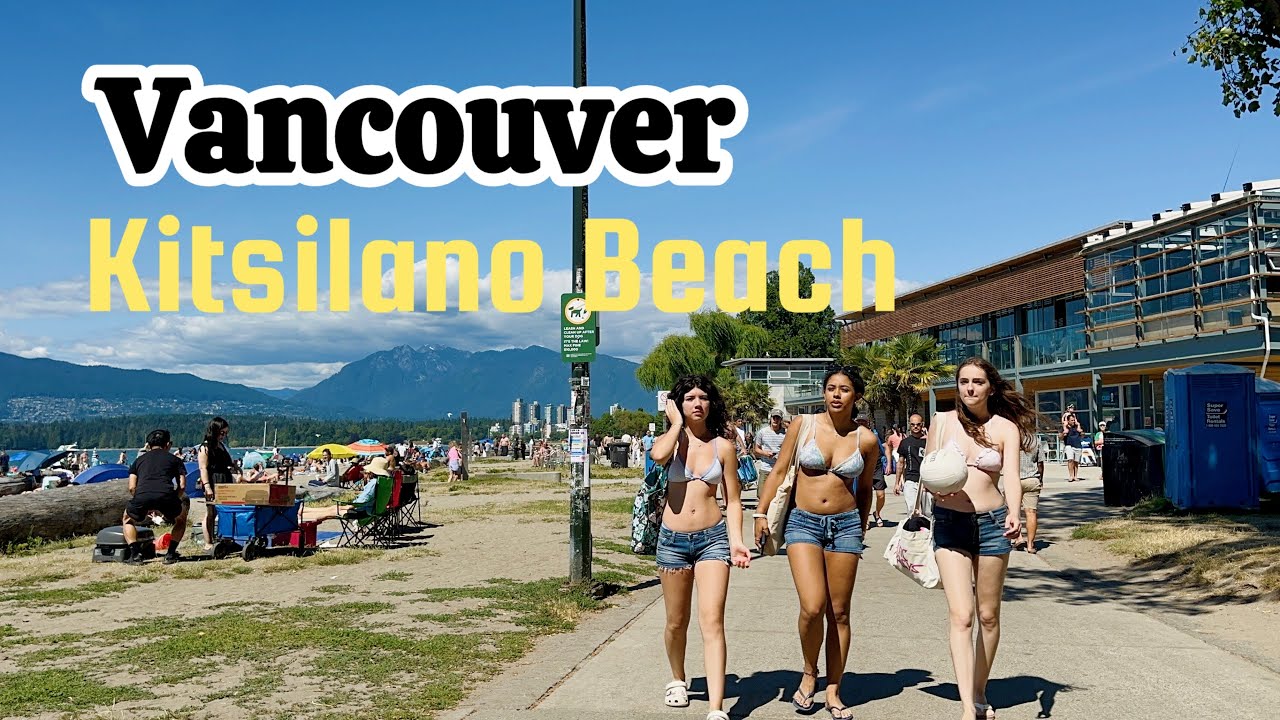 How to A peaceful walk along Vancouver’s Kitsilano Beach / Travel Canada / July,2025