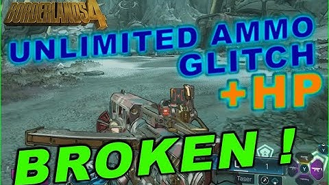 BL4 GLITCH: INFINITE AMMO GLITCH & INFINITE HP,  Never die again in borderlands 4 with this glitch!