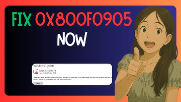 EASY FIX For Windows 11 "Update Error Code 0x800f0905" -  SOLVED