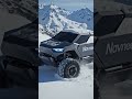 robot car offroad in mountain