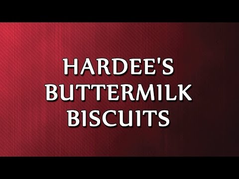 Hardee's Buttermilk Biscuits | RECIPES | EASY TO LEARN