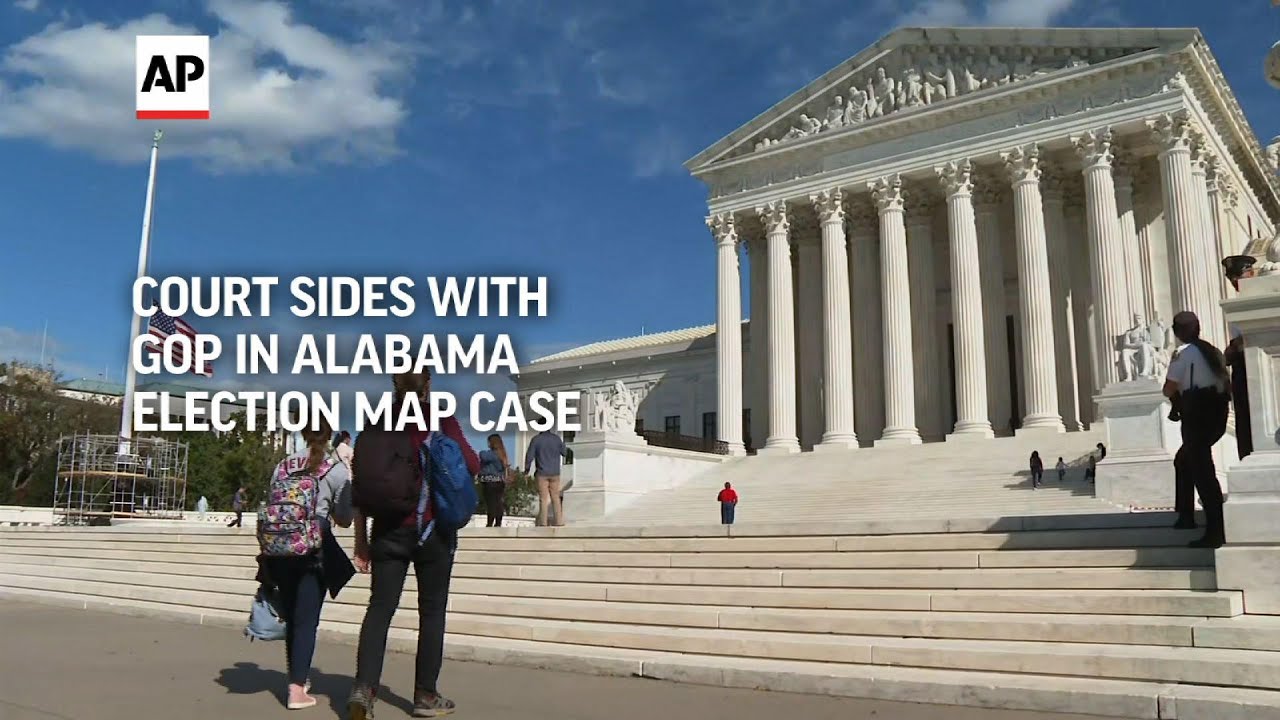 Court sides with GOP in Alabama election map case - YouTube