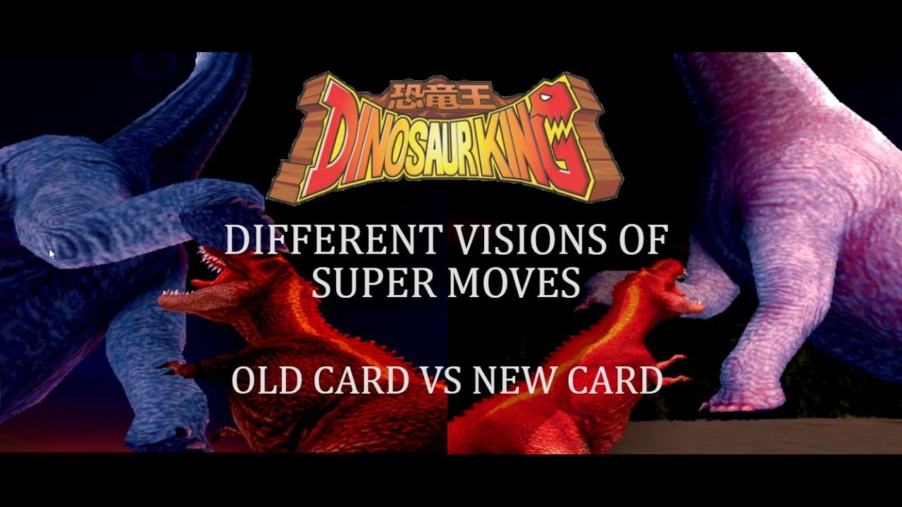 Dinosaur King Arcade Game 恐竜キング - Different Visions of Super