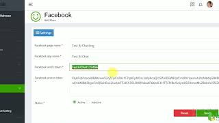 How to setup facebook autobot and messanger for the chatbot screenshot 3