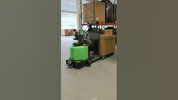 Vecna Robotics Robotic Pallet Jack Demo