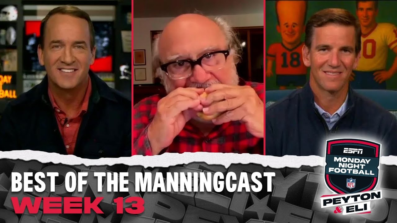 Лучшее за неделю 13 ManningCast с Пейтоном и Эли Мэннингом
