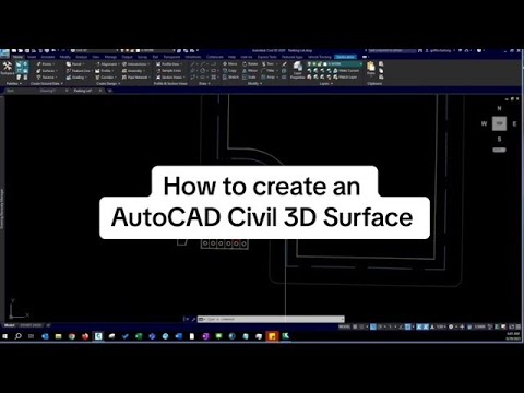 CREATE SURFACE FROM TEXT IN CIVIL 3D - YouTube